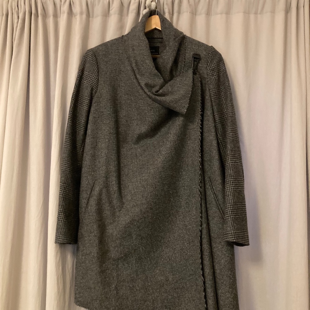 All Saints Asymmetrical Coat